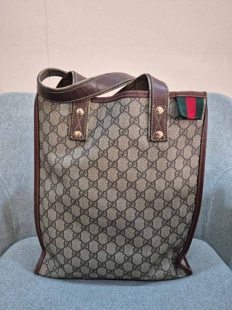 Gucci GG Supreme Canvas Sherry Tote