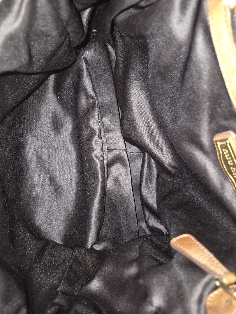 Miu Miu Coffer Handbag Caramel Nappa Leather - Image 7