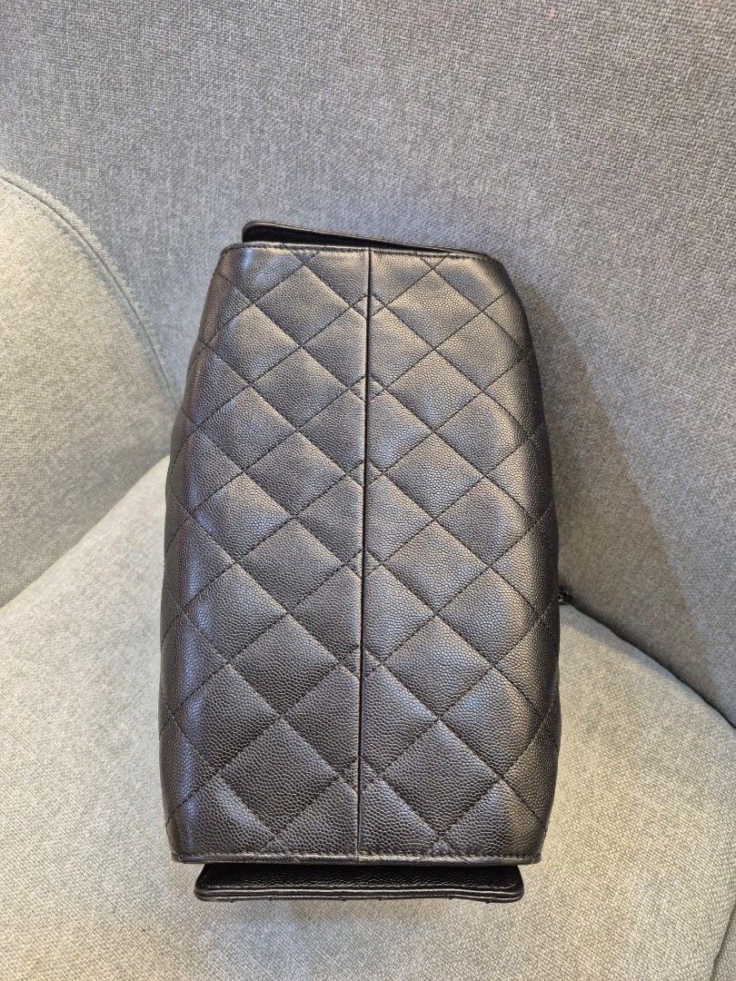 Chanel 25 Small Black Caviar Leather Silver Hardware ( sold ) - Image 5