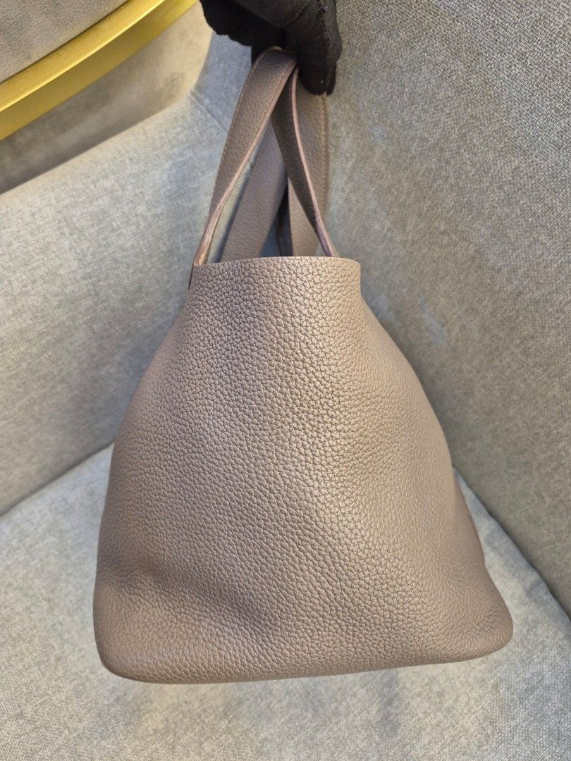 Hermes Picotin 22 Etain Clemence Palladium Hardware - Image 3