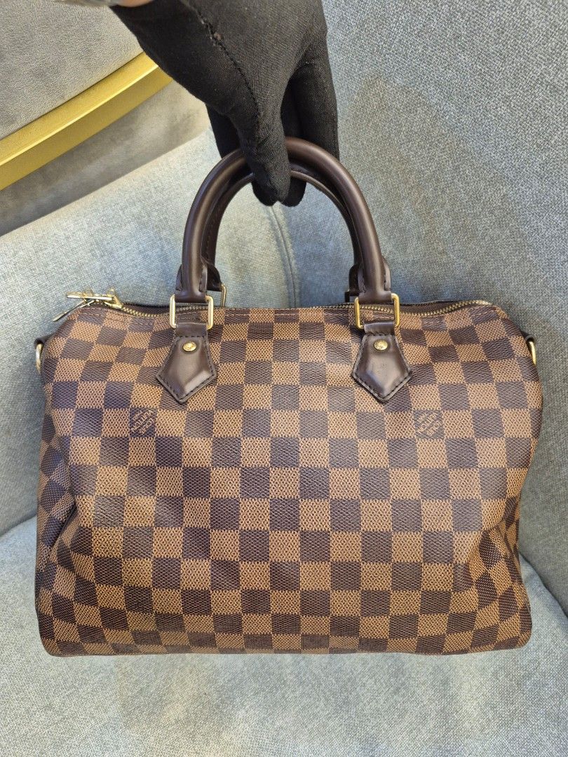 Louis Vuitton Speedy 30 Damier Ebene Canvas - Image 3